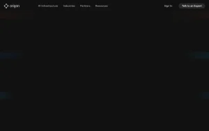 Origon about page — screenshot of the productivity & writing AI tool, 2026-10-02