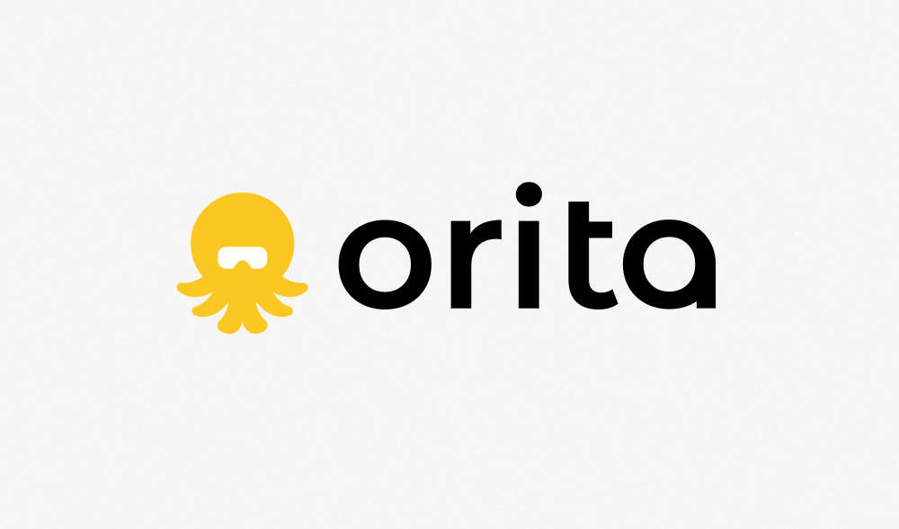 Orita homepage screenshot, productivity & writing AI tool