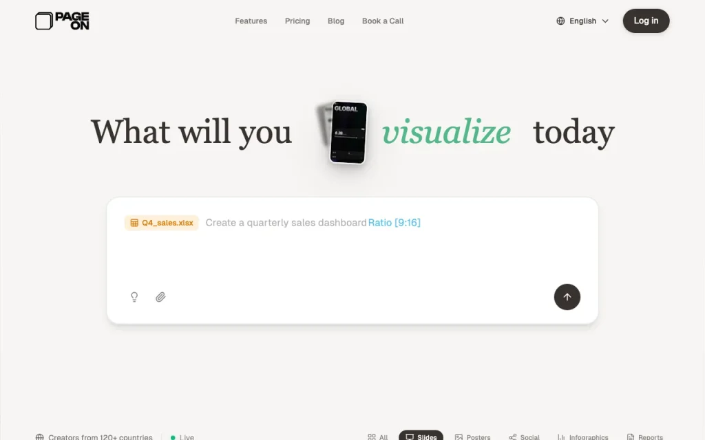 PageOn.AI homepage — screenshot of the productivity & writing AI tool, Oct 2, 2026