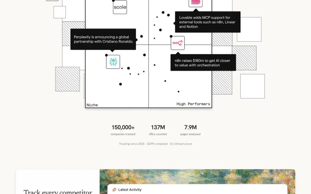 Parano.ai Startseite – Screenshot des KI-Tools recherche & suche, Oct 2, 2026