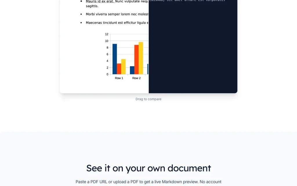 Parsebridge Startseite – Screenshot des KI-Tools produktivität & schreiben, Oct 1, 2026