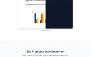 Parsebridge homepage page homepage screenshot, productivity & writing AI tool