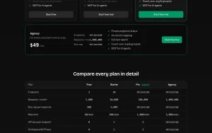 PasteSheet pricing page with plans and prices — screenshot of the coding AI tool, 2026-10-01