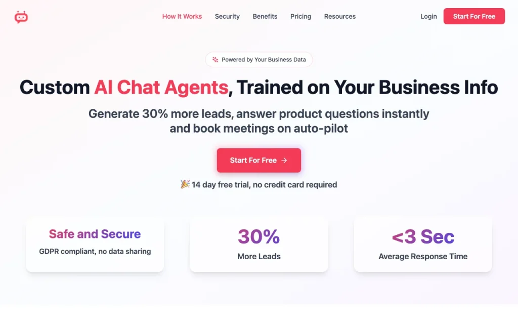 Patter homepage — screenshot of the productivity & writing AI tool, Oct 13, 2026