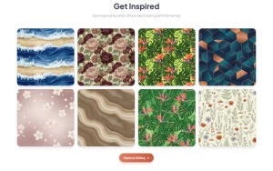 Patternaly homepage — screenshot of the image generation AI tool, 2026-10-02