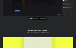 pen.dev (formerly pencil.dev) homepage page homepage screenshot, coding AI tool
