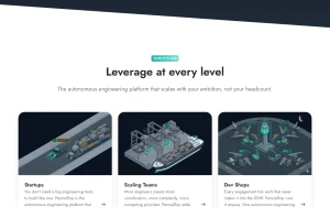 PermaShip homepage page homepage screenshot, coding AI tool