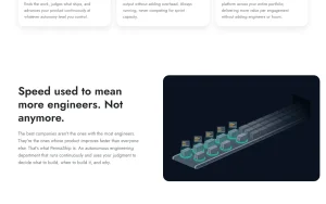 PermaShip homepage page homepage screenshot, coding AI tool