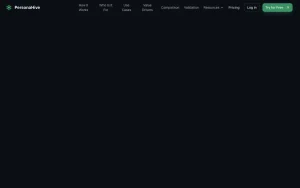 PersonaHive homepage — screenshot of the research & search AI tool, 2026-10-01