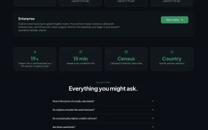 PersonaHive pricing page with plans and prices — screenshot of the research & search AI tool, 2026-10-01