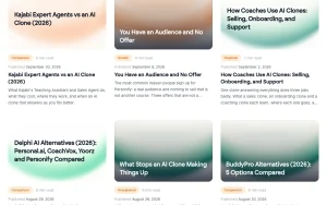 Personify blog — screenshot of the productivity & writing AI tool, 2026-10-02