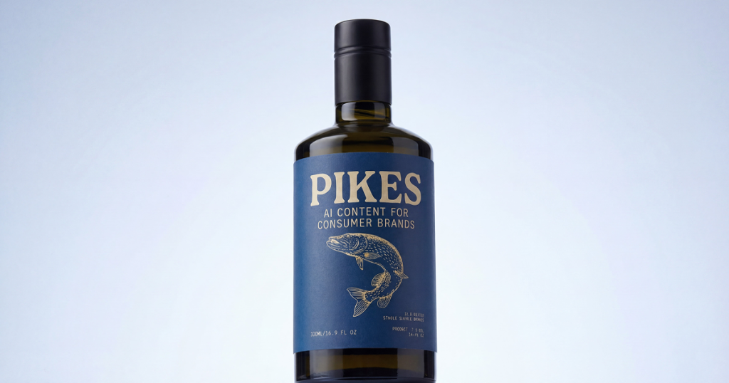 Captura de la página de inicio de Pikes, herramienta de IA generación de imágenes