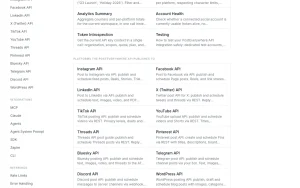 PostEverywhere documentation — screenshot of the productivity & writing AI tool, 2026-10-02