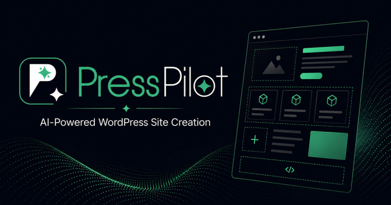 PressPilot App Startseite, Screenshot, KI-Tool produktivität & schreiben
