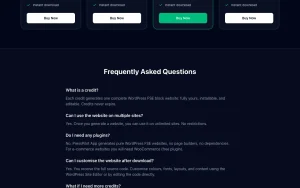 PressPilot App pricing page homepage screenshot, productivity & writing AI tool
