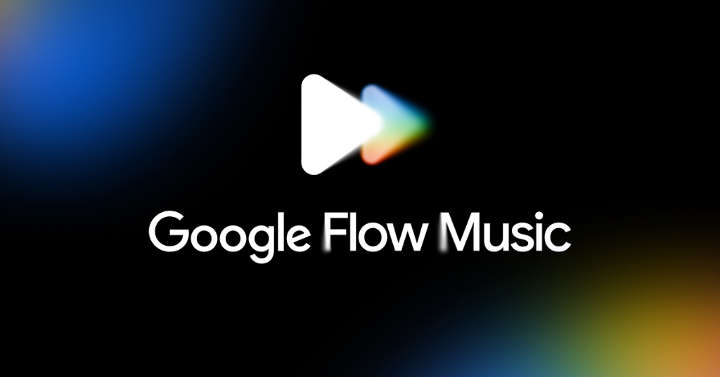 Capture d'écran de la page d'accueil de Google Flow Music (Producer), outil d'IA audio et voix