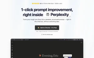 Prompt Sloth homepage — screenshot of the productivity & writing AI tool, 2026-10-02