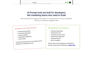 PromptPanda homepage — screenshot of the productivity & writing AI tool, 2026-10-02