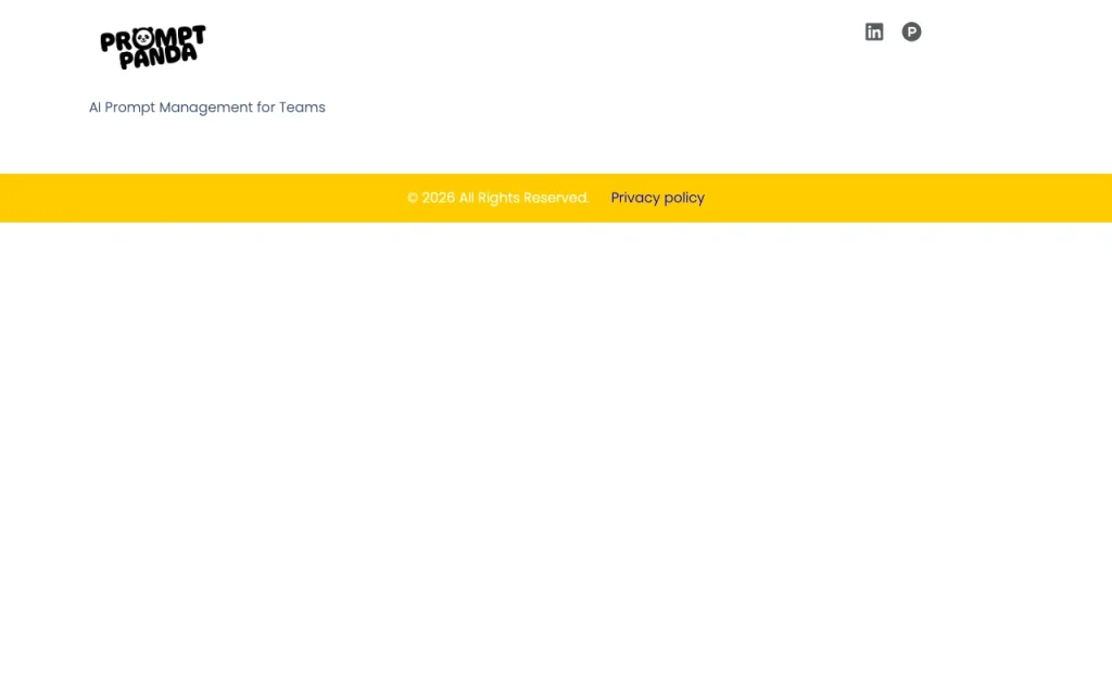 PromptPanda página de precios con planes y precios — captura de pantalla de la herramienta de IA productividad y escritura, Oct 2, 2026