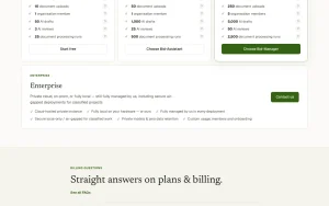 ProposAI pricing page with plans and prices — screenshot of the productivity & writing AI tool, 2026-10-02