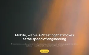 Quash homepage — screenshot of the coding AI tool, 2026-10-02