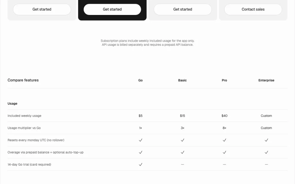 QuiverAI pricing page with plans and prices — screenshot of the image generation AI tool, Oct 1, 2026