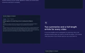 ReadTube homepage — screenshot of the research & search AI tool, 2026-10-02