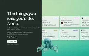 readywhen homepage — screenshot of the productivity & writing AI tool, 2026-10-02