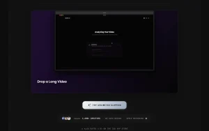 Reelify AI features page — screenshot of the video AI tool, 2026-10-02