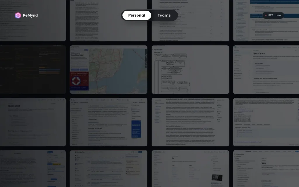 ReMynd homepage — screenshot of the productivity & writing AI tool, Oct 1, 2026