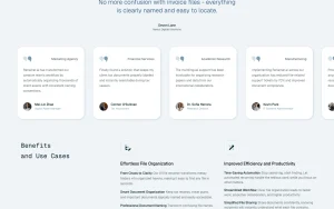 Renamer.ai homepage page homepage screenshot, productivity & writing AI tool