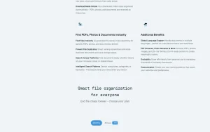 Renamer.ai homepage page homepage screenshot, productivity & writing AI tool