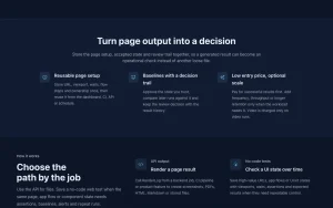 RenderLog homepage — screenshot of the productivity & writing AI tool, 2026-10-01
