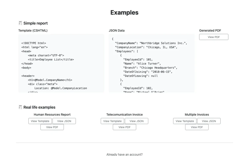 GoReportly Startseite – Screenshot des KI-Tools produktivität & schreiben, Oct 2, 2026