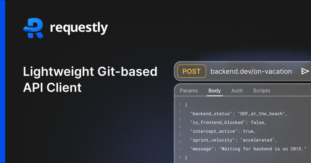 Captura de la página de inicio de Requestly, herramienta de IA programación