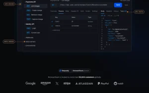 Requestly homepage page homepage screenshot, coding AI tool
