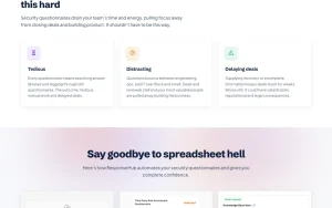 ResponseHub homepage — screenshot of the productivity & writing AI tool, 2026-10-02