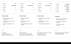 Revolte pricing page with plans and prices — screenshot of the coding AI tool, 2026-10-02
