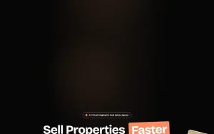 RoomX AI homepage — screenshot of the image generation AI tool, 2026-10-02