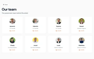 Rounded about page — screenshot of the audio & voice AI tool, 2026-10-02