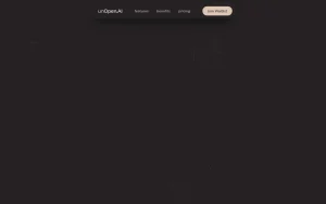 Roxy by unOpen.AI homepage — screenshot of the chat assistants AI tool, 2026-10-02