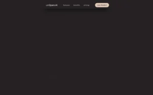 Roxy by unOpen.AI pricing page with plans and prices — screenshot of the chat assistants AI tool, 2026-10-02