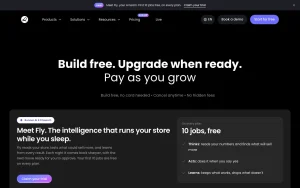 Runner AI pricing page with plans and prices — screenshot of the productivity & writing AI tool, 2026-10-01