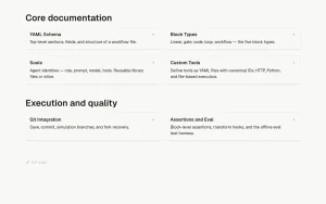 Runsight documentation — screenshot of the coding AI tool, 2026-10-02