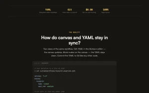 Runsight homepage — screenshot of the coding AI tool, 2026-10-02