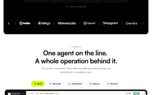 Sabato AI homepage — screenshot of the audio & voice AI tool, 2026-10-02