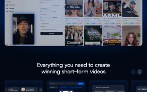 Sandcastles homepage — screenshot of the video AI tool, 2026-10-02