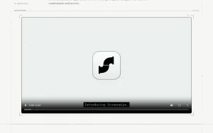 screenpipe homepage — screenshot of the productivity & writing AI tool, 2026-10-01