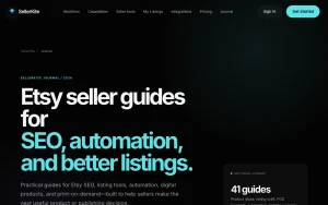SellerKite blog — screenshot of the productivity & writing AI tool, 2026-10-02