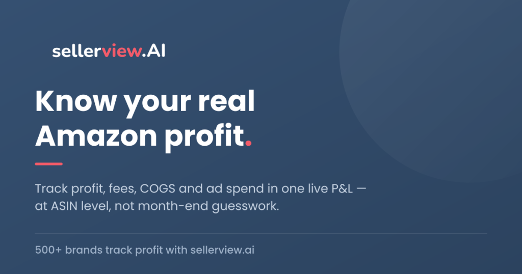 Sellerview.ai homepage screenshot, productivity & writing AI tool